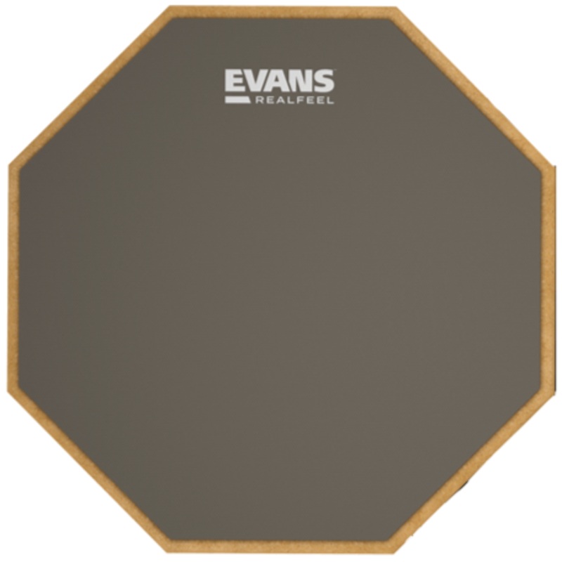 evans-rf12d-real-feel-12-dbl-gum-drum-pad Evans RF12D Real Feel 12" Dbl Gum Drum Pad