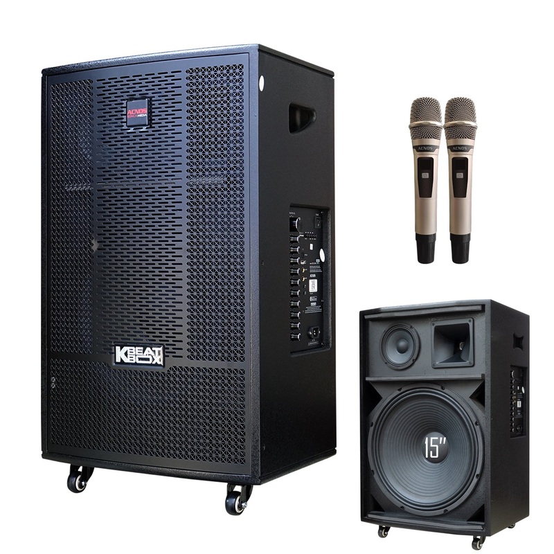 kbeatbox-cb-41neo-15-big-box-karaoke-speaker-system-200w-rms-wireless-mics KBEATBOX CB-41NEO 15" Big Box Karaoke Speaker System | 200W RMS | Wireless Mics