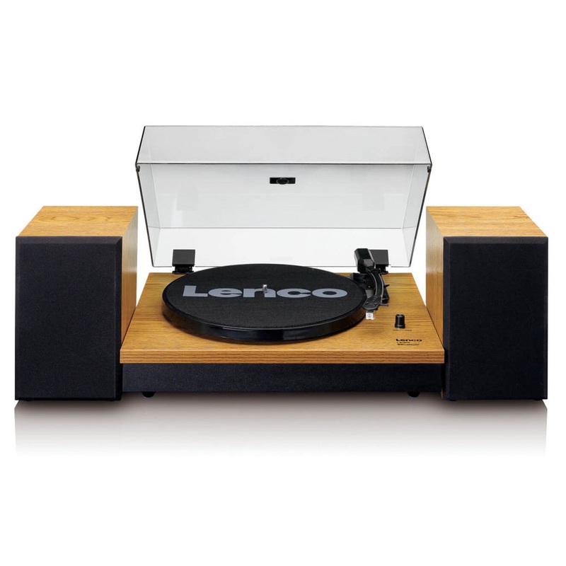 lenco-ls-300-turntable-with-bluetooth-connectivity-2-speakers-wooden Lenco LS-300 Turntable with Bluetooth Connectivity & 2 Speakers (Wooden)