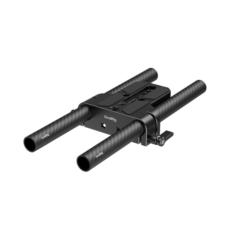 smallrig-bottom-mount-plate-with-dual-15mm-rod-clamp-5609 SmallRig Bottom Mount Plate with Dual 15mm Rod Clamp 5609
