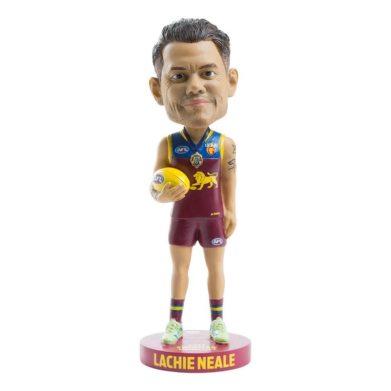 afl-brisbane-lions-lachie-neale-2023-brownlow-bobblehead AFL - Brisbane Lions - Lachie Neale (2023 Brownlow) Bobblehead