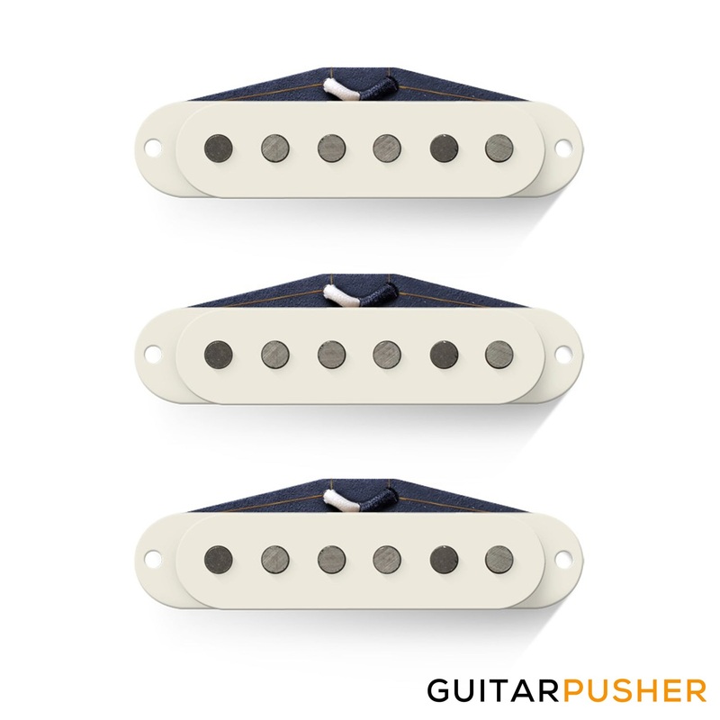 bareknuckle-mother-s-milk-calibrated-strat-pickup-set-flat-profile-parchment-white Bareknuckle Mother's Milk Calibrated Strat Pickup Set, Flat Profile, Parchment White