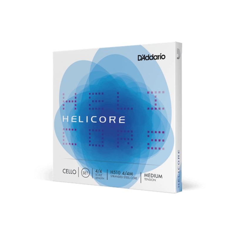 d-addario-h510-4-4m-helicore-cello-string-set-4-4-med D'Addario H510-4/4M Helicore Cello String Set 4/4 Med