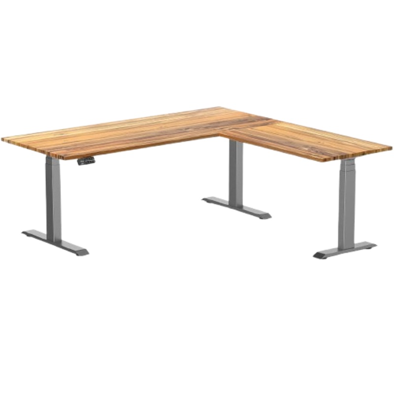 desky-hardwood-l-shape-sit-stand-desk-180x175cm-teak-and-space-grey-leg Desky Hardwood L-Shape Sit Stand Desk 180x175cm Teak and Space Grey Leg