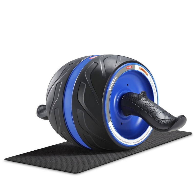 everfit-ab-roller-carver-automatic-rebound-abdominal-wheel-home-gym-workout Everfit Ab Roller Carver Automatic Rebound Abdominal Wheel Home Gym Workout