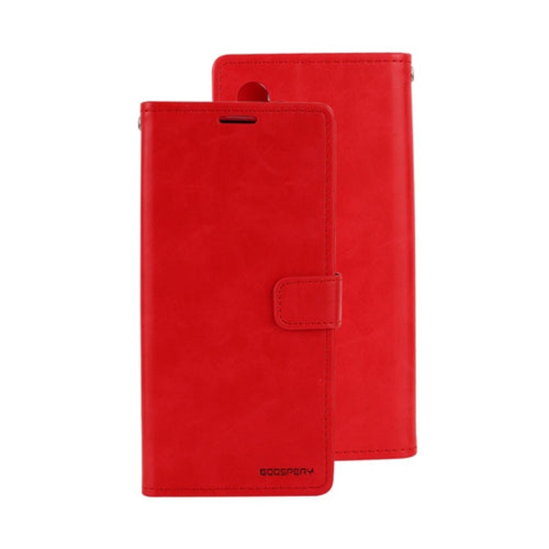 goospery-bluemoon-diary-for-galaxy-s22-ultra-red Goospery Bluemoon Diary for Galaxy S22 Ultra - Red