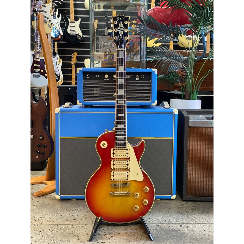 greco-1979-eg800pr-3-pickup-budokan-les-paul-w-case-sunburst-pre-loved Greco 1979 EG800PR 3 Pickup Budokan Les Paul w/case | Sunburst ***pre loved***