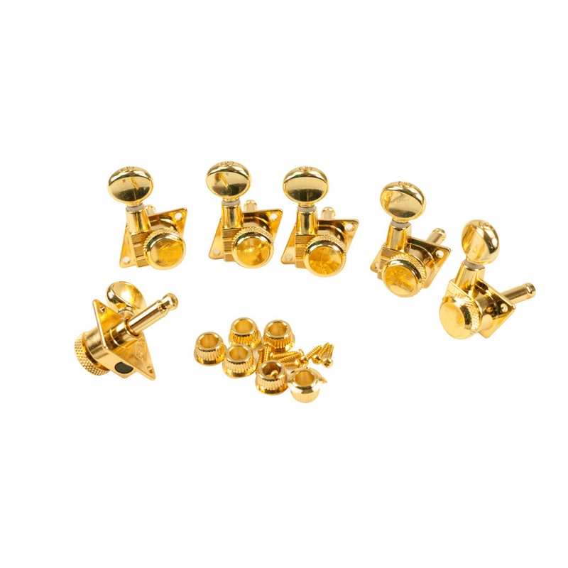 kluson-revolution-locking-tuners-f-style-gold-kftl-3805gl Kluson Revolution Locking Tuners F Style Gold KFTL-3805GL