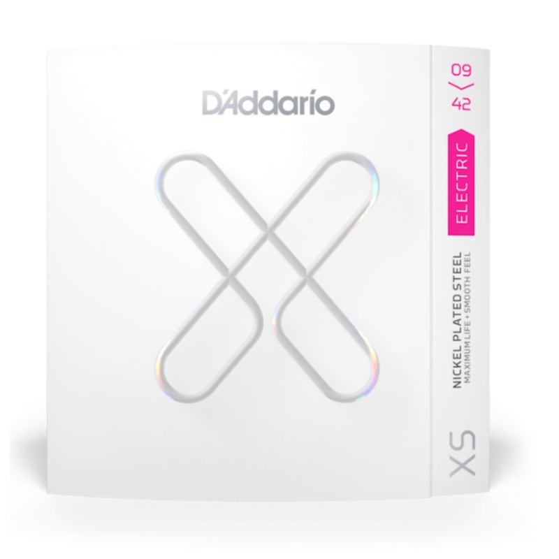d-addario-xse0942-xs-nickel-coated-electric-guitar-strings-super-light-9-42 D'Addario XSE0942 XS Nickel Coated Electric Guitar Strings, Super Light 9-42