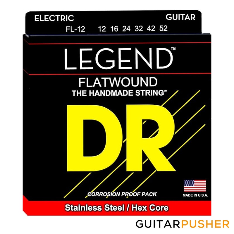 dr-legend-flatwound-electric-guitar-strings DR Legend Flatwound Electric Guitar Strings
