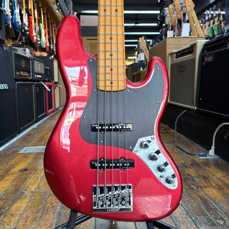 fender-american-ultra-ii-jazz-bass-v-5-string-2025-sinister-red-w-hard-case-all-materials Fender American Ultra II Jazz Bass V 5-String 2025 Sinister Red w/Hard Case, All Materials