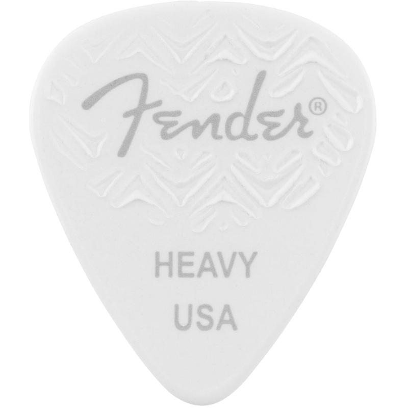 genuine-fender-wavelength-351-picks-heavy-6-pack-wht Genuine Fender Wavelength 351 Picks Heavy 6 Pack Wht
