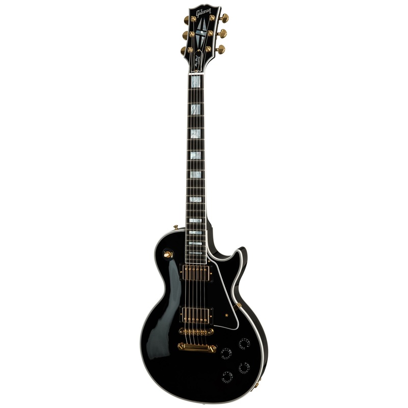 gibson-custom-les-paul-custom-with-ebony-fingerboard-gloss-ebony-finish Gibson Custom Les Paul Custom with Ebony Fingerboard - Gloss Ebony Finish