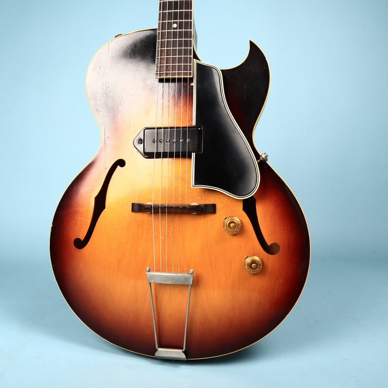 gibson-es-225t-sunburst-1957-vintage-electric-guitar Gibson ES-225T Sunburst 1957 Vintage Electric Guitar