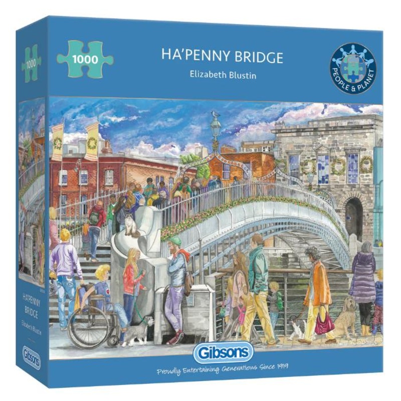 gibsons-1000pc-ha-penny-bridge-puzzle Gibsons 1000pc Ha'Penny Bridge Puzzle