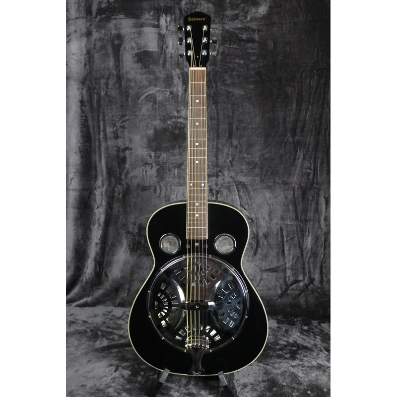 johnson-dobro-roundneck-resonator-guitar Johnson Dobro Roundneck Resonator Guitar