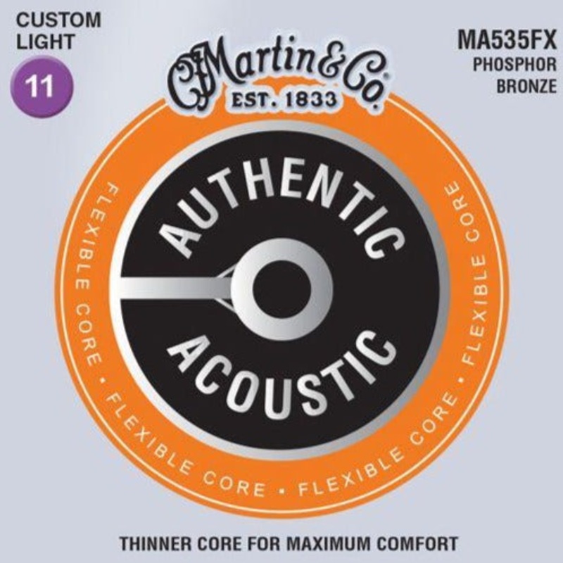 martin-ma535fx-authentic-flexible-core-custom-light-92-8-11-52 Martin MA535FX Authentic Flexible Core, Custom Light, 92/8, 11-52