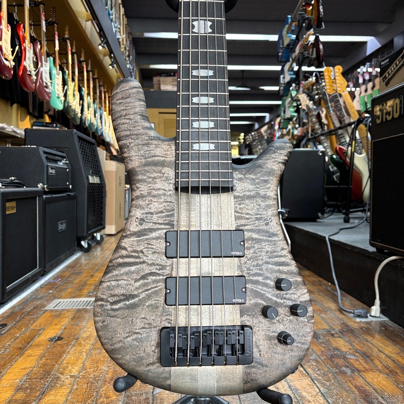 spector-usa-custom-shop-ns-6-6-string-bass-guitar-charcoal-oil-w-padded-gig-bag Spector USA Custom Shop NS-6 6-String Bass Guitar Charcoal Oil w/Padded Gig Bag