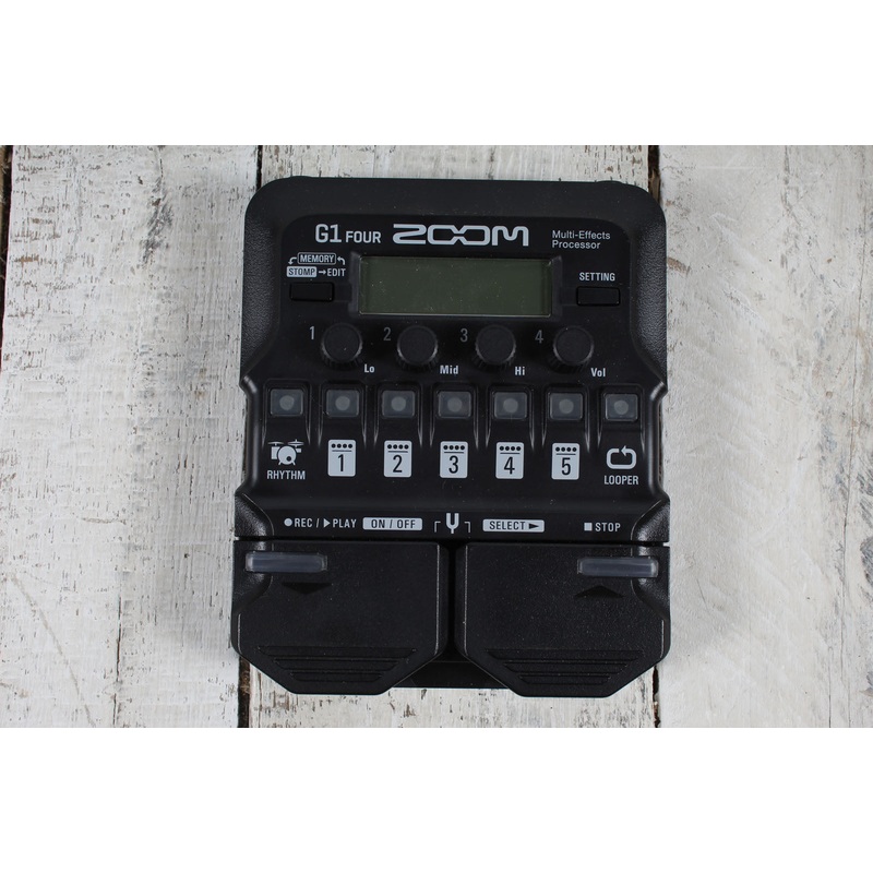 zoom-g1-four-guitar-multi-effects-processor-with-manual Zoom G1 Four Guitar Multi-Effects Processor with Manual