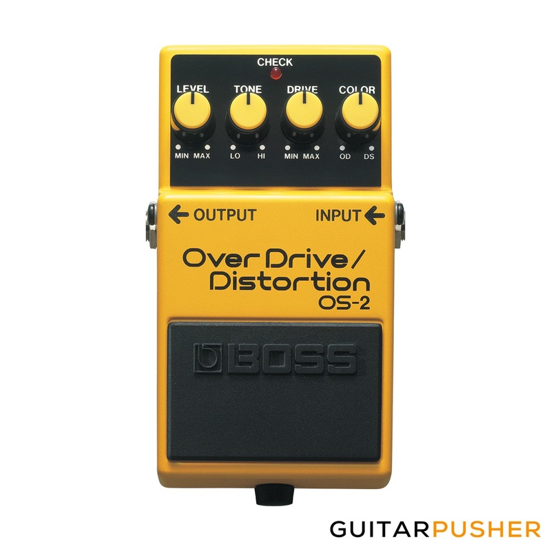 boss-os-2-overdrive-distortion-guitar-effect-pedal Boss OS-2 Overdrive/Distortion Guitar Effect Pedal