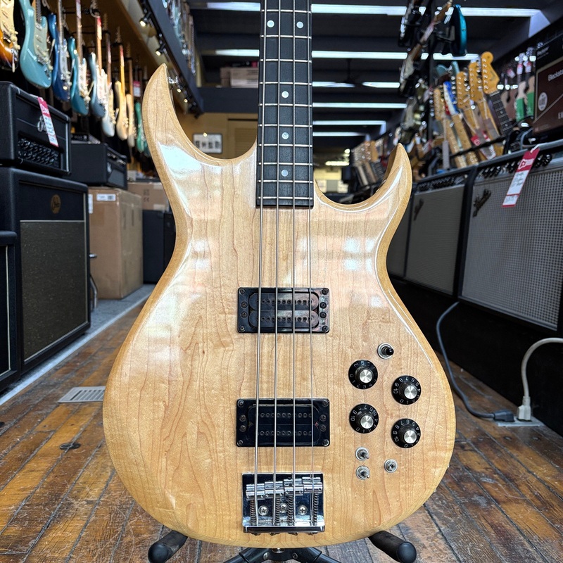 carvin-usa-lb-50-stereo-bass-guitar-1985-natural-figured-maple-w-original-hard-case Carvin USA LB-50 Stereo Bass Guitar 1985 Natural Figured Maple w/Original Hard Case