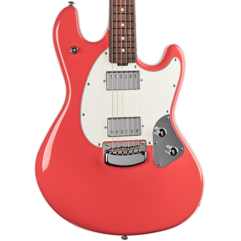 ernie-ball-music-man-stingray-rs-guitar-coral-red ERNIE BALL MUSIC MAN STINGRAY RS GUITAR- CORAL RED