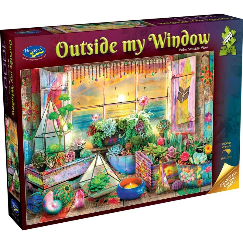 holdson-1000pc-outside-my-window-boho-puzzle Holdson 1000pc Outside My Window Boho Puzzle