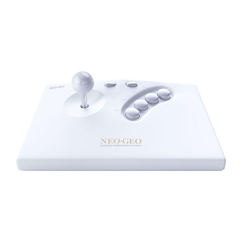 neogeo-aes-wireless-arcade-stick-white NEOGEO AES+ Wireless Arcade Stick (White)