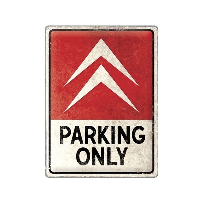 nostalgic-art-citroen-parking-only-30x40cm-large-metal-tin-sign-plaque Nostalgic-Art Citroen Parking Only 30x40cm Large Metal Tin Sign Plaque