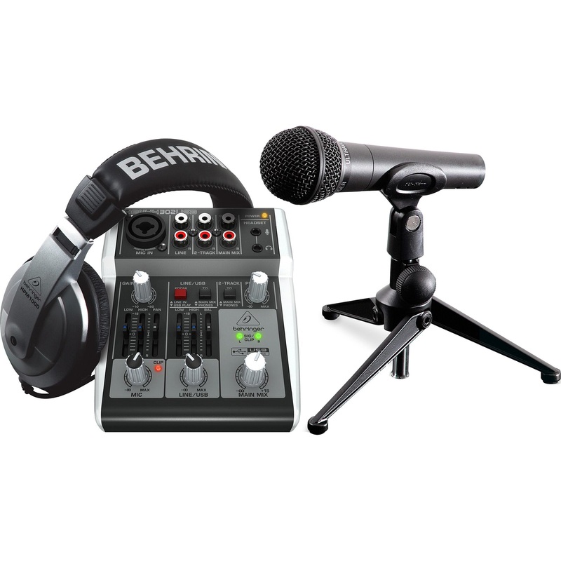 behringer-podcastudio-2-usb-bundle-podcasting-bundle Behringer PODCASTUDIO 2 USB Bundle - Podcasting Bundle