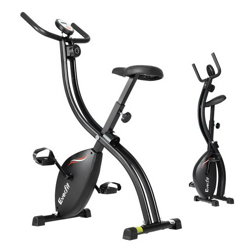 everfit-folding-exercise-bike-magnetic-x-bike-bicycle-indoor-cycling-cardio Everfit Folding Exercise Bike Magnetic X-Bike Bicycle Indoor Cycling Cardio