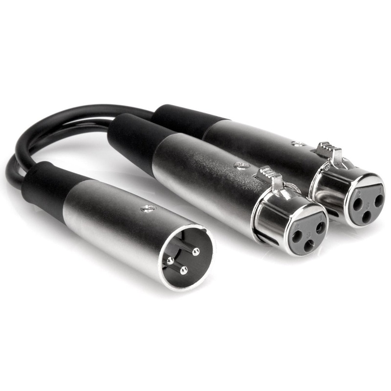 hosa-yxf-119-y-cable-dual-xlr3f-to-xlr3m-6-in-loc-3a Hosa YXF-119 Y Cable Dual XLR3F to XLR3M 6 in (Loc:3A)