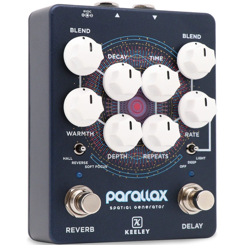keeley-parallax-spatial-generator-reverb-and-delay-pedal Keeley Parallax Spatial Generator Reverb and Delay Pedal
