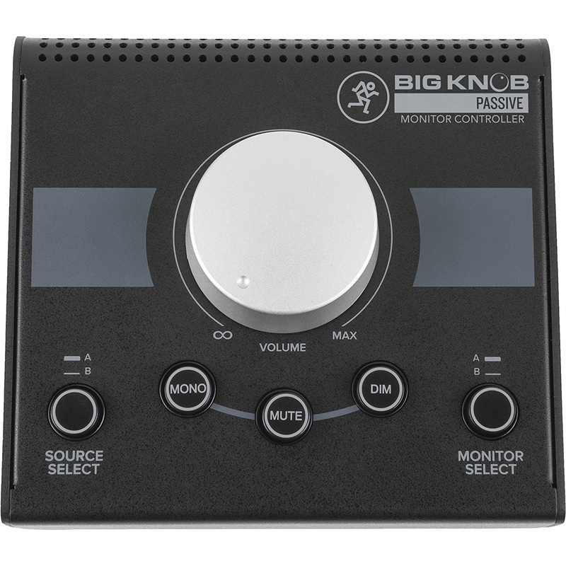 mackie-big-knob-passive-passive-2x2-studio-monitor-controller Mackie Big Knob Passive Passive 2x2 Studio Monitor Controller