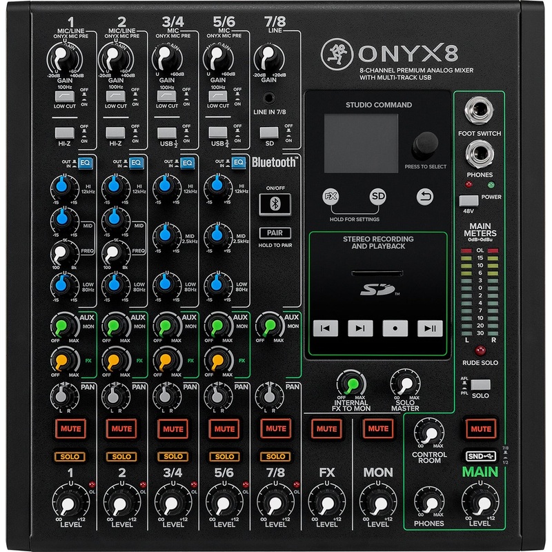 mackie-onyx8-8-channel-premium-analog-mixer-with-multi-track-usb Mackie ONYX8 8-Channel Premium Analog Mixer with Multi-Track USB