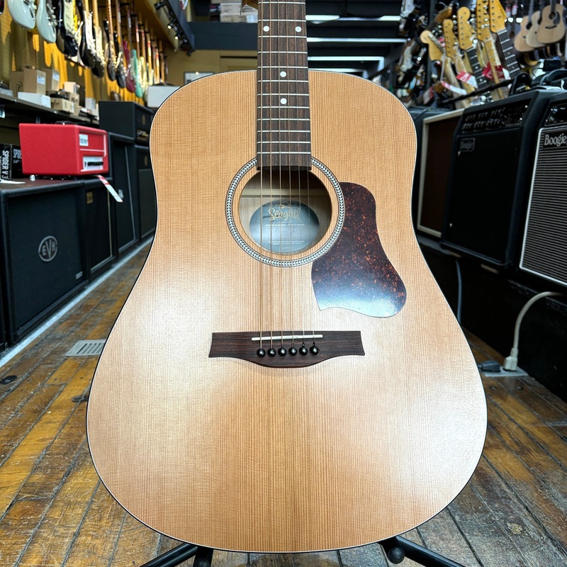 seagull-s6-original-slim-solid-cedar-wild-cherry-dreadnought-acoustic-guitar-early-2020s-w-hard-case Seagull S6 Original Slim Solid Cedar/Wild Cherry Dreadnought Acoustic Guitar Early 2020s w/Hard Case