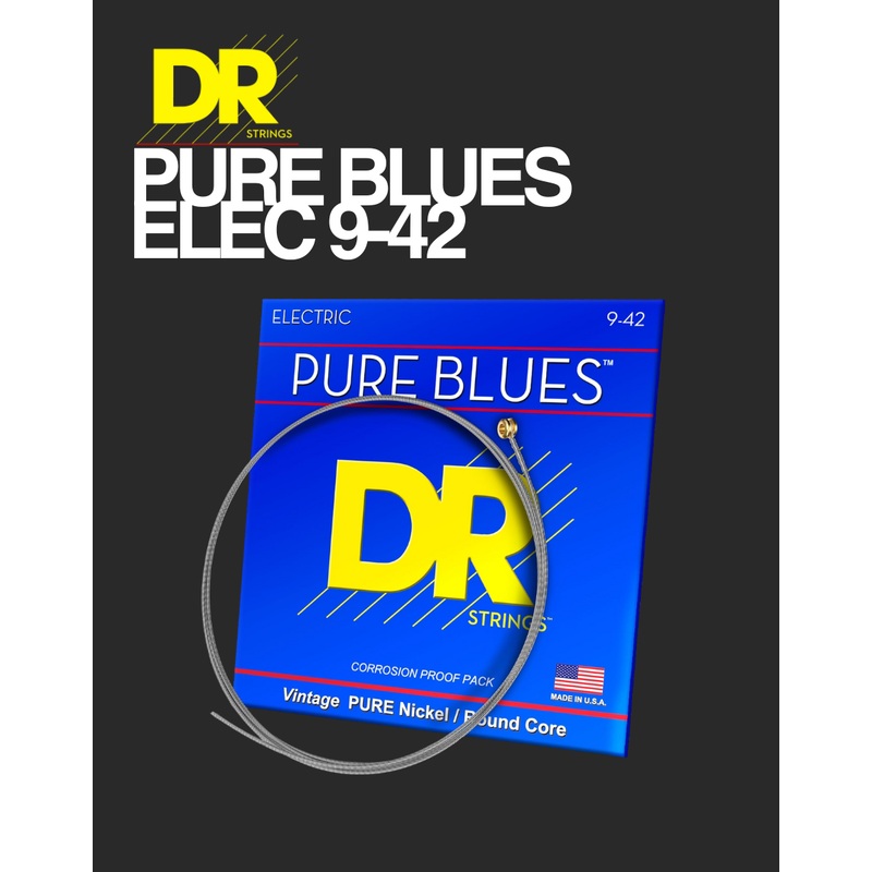 dr-pure-blues-pure-nickel-electric-9-42 DR Pure Blues Pure Nickel Electric - 9-42