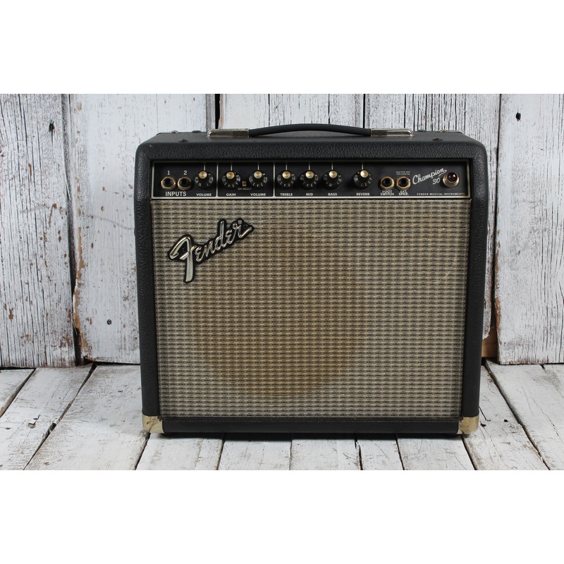 fender-2001-champion-30-electric-guitar-amplifier-30-watt-1-x-10-combo-amp Fender 2001 Champion 30 Electric Guitar Amplifier 30 Watt 1 x 10 Combo Amp
