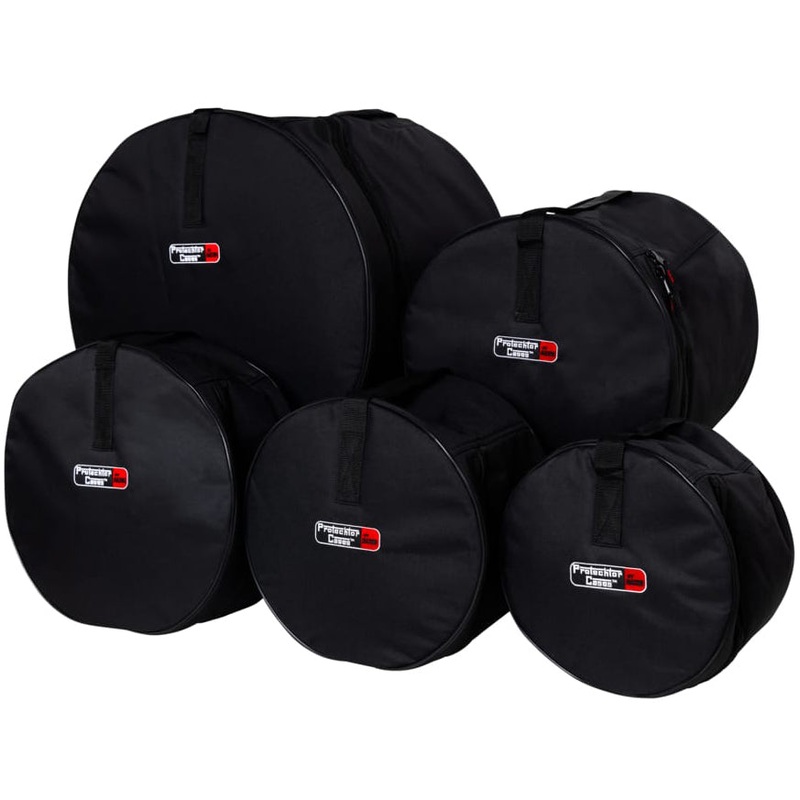 gator-gp-jazzfs-100-jazz-fusion-drum-set-bags-20x16-10x7-12x8-14x14-5-5x14 Gator GP-JAZZFS-100 Jazz Fusion Drum Set Bags: 20x16; 10x7; 12x8; 14x14; 5.5x14