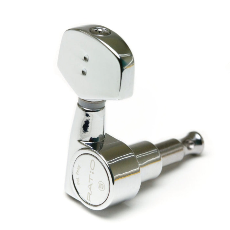 graph-tech-prn-2411-c0-ratio-acoustic-3-3-tuned-machine-heads-contemporary-style-chrome-finish Graph Tech PRN-2411-C0 Ratio Acoustic 3+3 Tuned Machine Heads - Contemporary Style / Chrome Finish