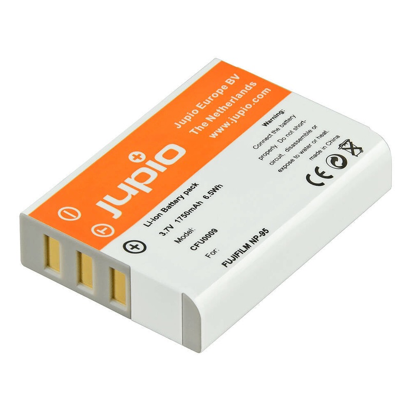jupio-li-ion-3-7v-1750mah-battery-for-fuji-np-95-camera Jupio Li-Ion 3.7V 1750mAh Battery For Fuji NP-95 Camera