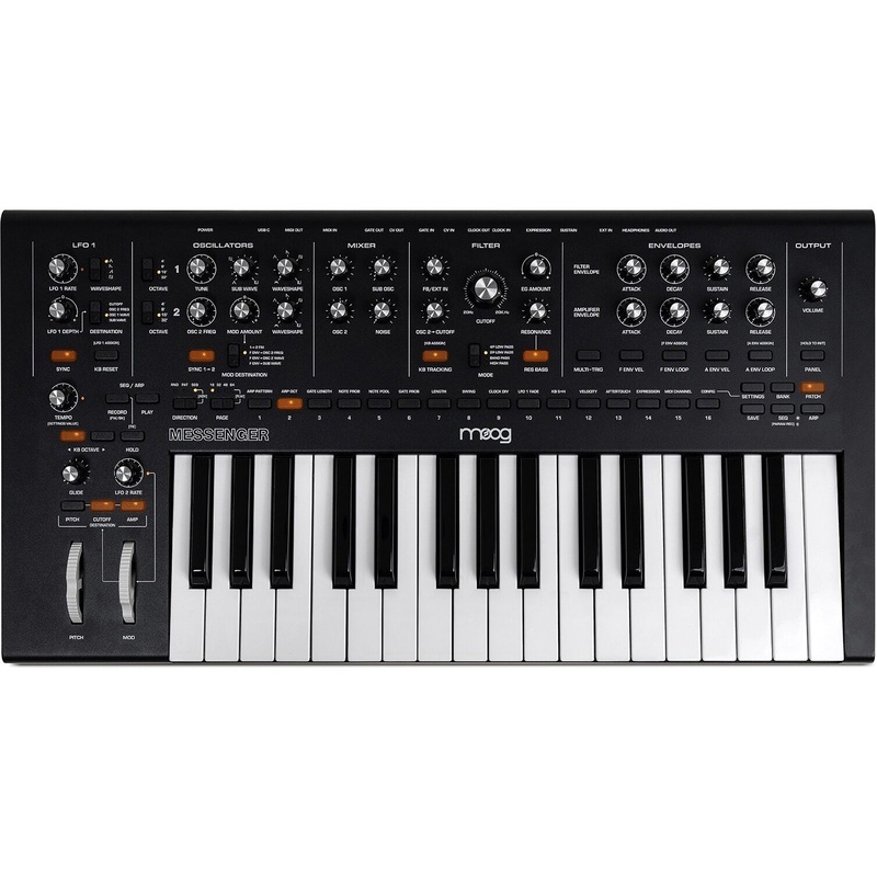 moog-messenger-monophonic-analog-synthesizer Moog Messenger Monophonic Analog Synthesizer