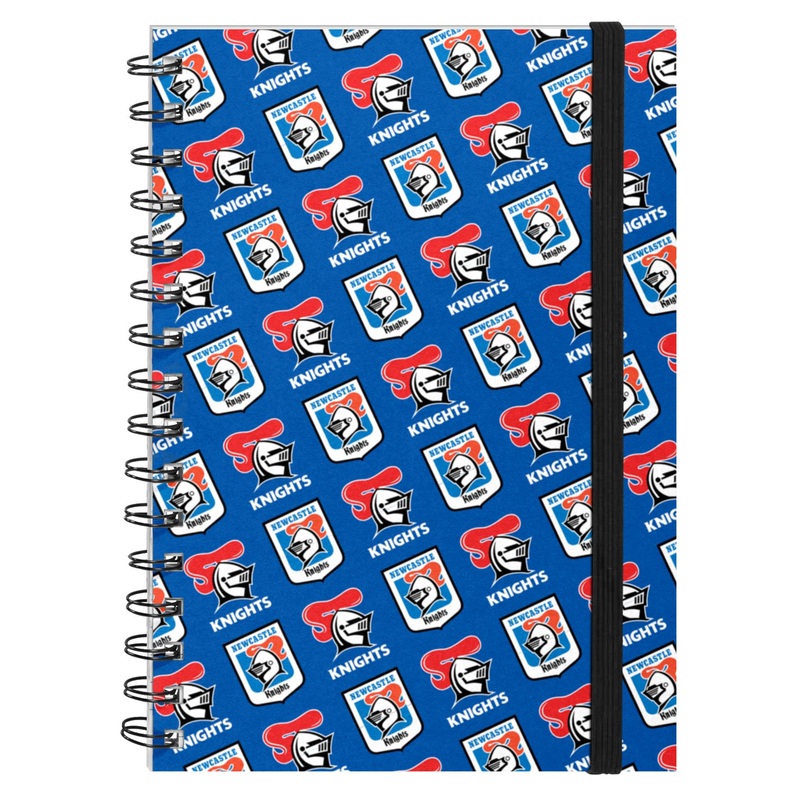 nrl-newcastle-knights-hardcover-a5-spiral-notebook NRL - Newcastle Knights Hardcover A5 Spiral Notebook