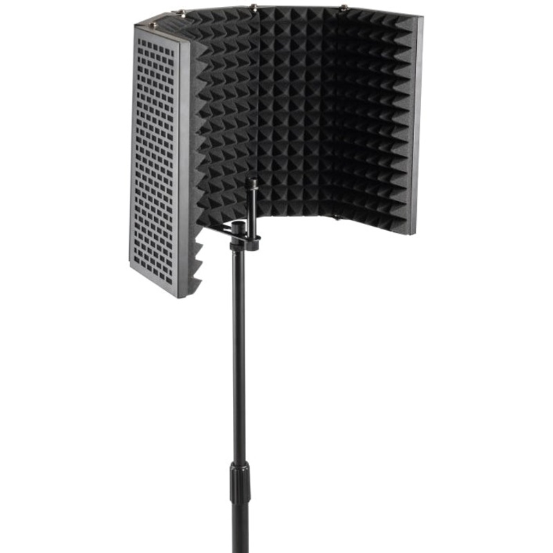 on-stage-asms3000-foldable-adjustable-isolation-shield On-Stage ASMS3000 Foldable Adjustable Isolation Shield