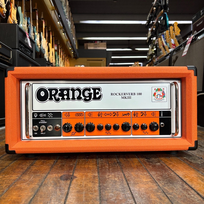 orange-uk-rockerverb-100-mkiii-100-watt-2-channel-tube-head-2020 Orange UK Rockerverb 100 MKIII 100-watt 2-channel Tube Head 2020
