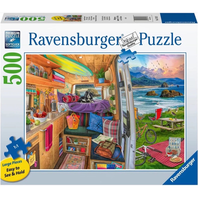 ravensburger-500pc-rig-views-large-format-puzzle Ravensburger 500pc Rig Views Large Format Puzzle