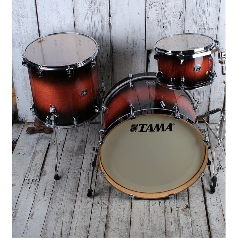 tama-superstar-classic-cl32rzs-3-piece-drum-shell-pack-mahogany-burst Tama Superstar Classic CL32RZS 3 Piece Drum Shell Pack Mahogany Burst