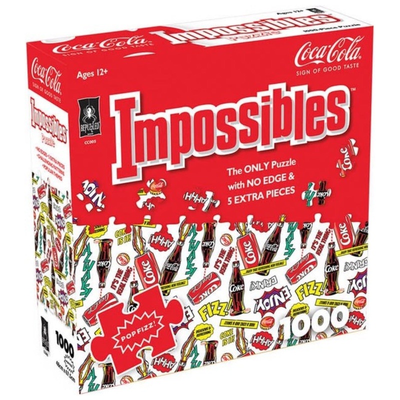 u-games-impossibles-1000pc-coca-cola-pop-fizz U Games Impossibles 1000pc -Coca-Cola Pop Fizz