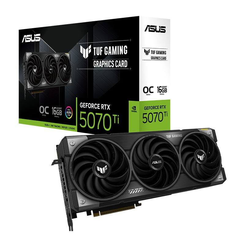 asus-tuf-gaming-geforce-rtx-5070-ti-oc-16g-graphics-card-tuf-rtx5070ti-o16g-gaming Asus TUF Gaming GeForce RTX 5070 Ti OC 16G Graphics Card (TUF-RTX5070TI-O16G-GAMING)