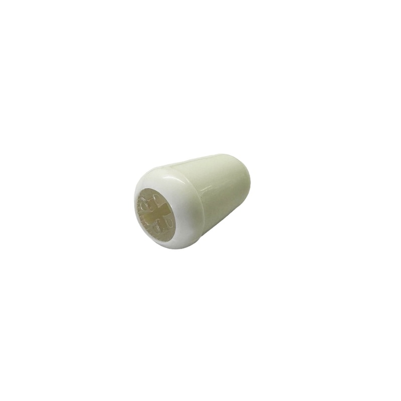axlabs-strat-style-switch-tip-with-nylon-insert-vintage-white AxLabs Strat-Style Switch Tip with Nylon Insert Vintage White